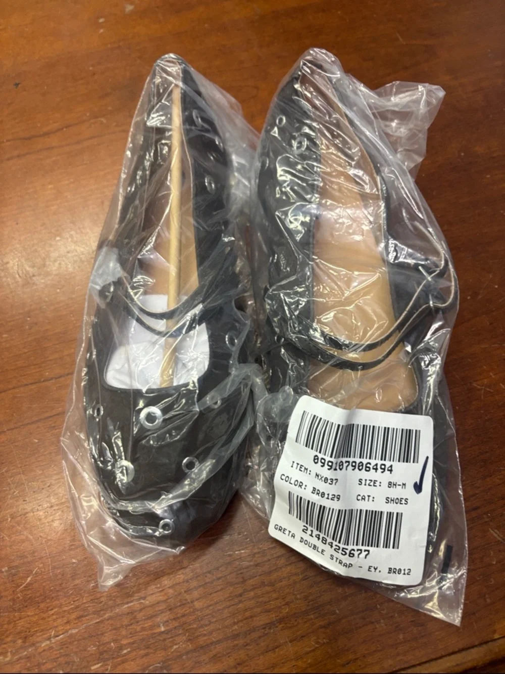 Madewell The Greta Double-Strap Ballet Flat NX037 - Picture 2 of 4